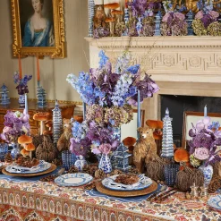 Best Mrs. Alice Agatha Blue Placemats (Set Of 4)