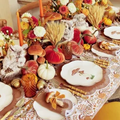 Discount Mrs. Alice Alathea Caramel Linen Placemats (Set Of 4)