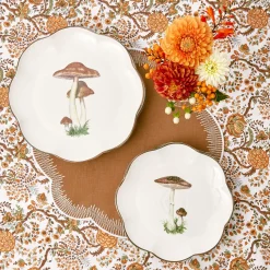 Discount Mrs. Alice Alathea Caramel Linen Placemats (Set Of 4)
