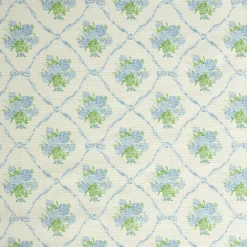 Hot Mrs. Alice Alice's Bouquet Fabric (Blue)