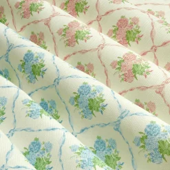 Hot Mrs. Alice Alice's Bouquet Fabric (Blue)
