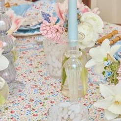 Mrs. Alice Amelie Clear Candle Holders (Pair)