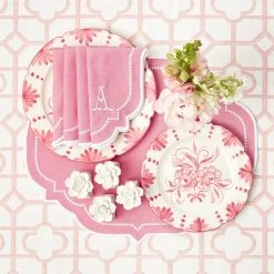 Clearance Mrs. Alice Amelie Pink Placemats & Napkins (Set Of 4)