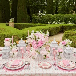 Outlet Mrs. Alice Amelie Pink Placemats (Set Of 4)