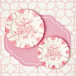 Outlet Mrs. Alice Amelie Pink Placemats (Set Of 4)