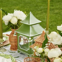 Hot Mrs. Alice Apple Green Pagoda Lantern