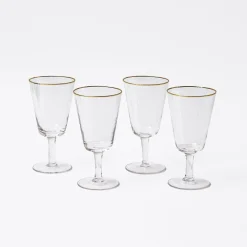 Best Mrs. Alice Athena Red Wine Glasses (Set Of 4)