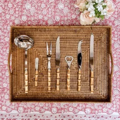 Outlet Mrs. Alice Bamboo Carving Set