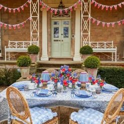 Hot Mrs. Alice Beatrice Blue Tablecloth