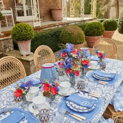 Hot Mrs. Alice Beatrice Blue Tablecloth