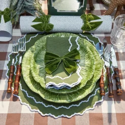 New Mrs. Alice Beatrice Forest Green Napkins (Set Of 4)