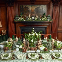 New Mrs. Alice Beatrice Forest Green Napkins (Set Of 4)
