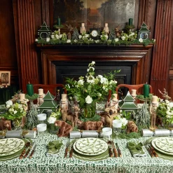 New Mrs. Alice Beatrice Forest Green Napkins (Set Of 4)