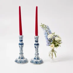 Outlet Mrs. Alice Berry Red Candles (Set Of 8)