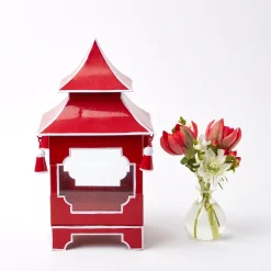 Mrs. Alice Berry Red Pagoda Lantern
