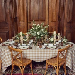 Hot Mrs. Alice Biscuit Gingham Tablecloth