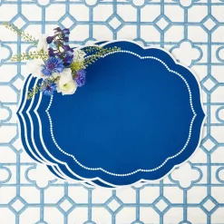Hot Mrs. Alice Blue Bamboo & Gabrielle Linen Set