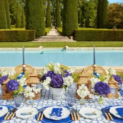 Hot Mrs. Alice Blue Bamboo & Gabrielle Linen Set