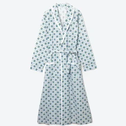 Outlet Mrs. Alice Blue Bouquet Dressing Gown