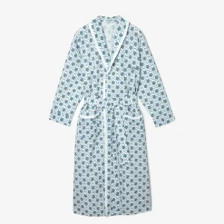 New Mrs. Alice Blue Bouquet Dressing Gown