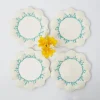 Clearance Mrs. Alice Blue Coral Dinner Plates (Set Of 4)