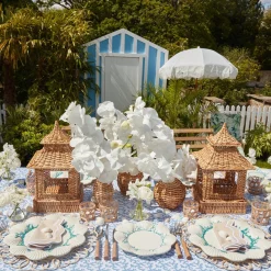 Clearance Mrs. Alice Blue Coral Starter Plate