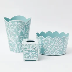 Outlet Mrs. Alice Blue Floral Toleware Set