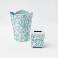 Outlet Mrs. Alice Blue Floral Toleware Set