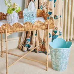 Outlet Mrs. Alice Blue Floral Toleware Set