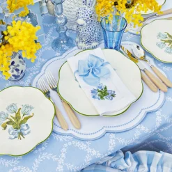 New Mrs. Alice Blue Garland Tablecloth