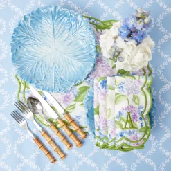 New Mrs. Alice Blue Garland Tablecloth