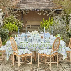 Clearance Mrs. Alice Blue Hydrangea Seat Pad Cushion