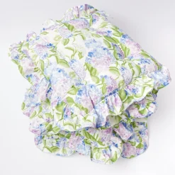 Clearance Mrs. Alice Blue Hydrangea Seat Pad Cushion