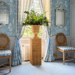 Sale Mrs. Alice Blue Ikat Seat Pad Cushion