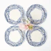 Best Mrs. Alice Blue Lily Of The Valley Dinner & Starter Plates (Set Of 8)