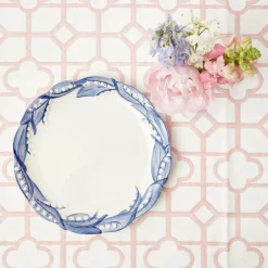 Best Mrs. Alice Blue Lily Of The Valley Dinner Plates (Set Of 4)