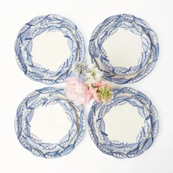 Sale Mrs. Alice Blue Lily Of The Valley Dinner & Starter Plates (Set Of 8)