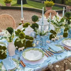 Hot Mrs. Alice Blue Lily Of The Valley Tablecloth