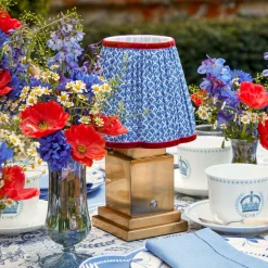 Best Mrs. Alice Blue Lotus Lampshade