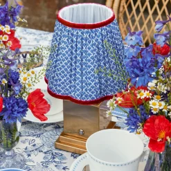 Best Mrs. Alice Blue Lotus Lampshade