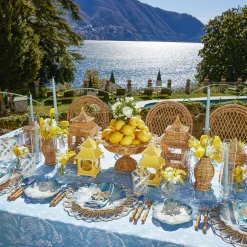 Mrs. Alice Blue Matilde Dinner & Starter Plates (Set Of 8)