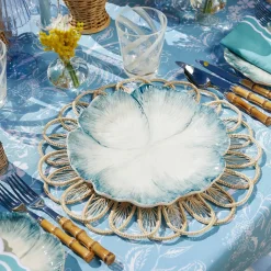 Best Mrs. Alice Blue Matilde Dinner & Starter Plates (Set Of 8)