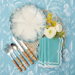 New Mrs. Alice Blue Matilde Dinner Plates (Set Of 4)