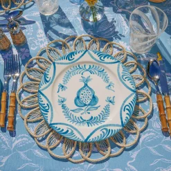 Mrs. Alice Blue Melograno Dinner Plate