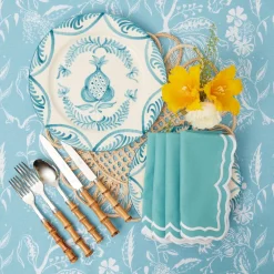 Mrs. Alice Blue Melograno Dinner Plates (Set Of 4)