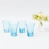 Outlet Mrs. Alice Blue Positano Glasses (Set Of 4)
