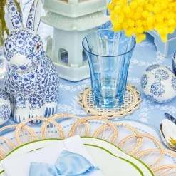 Outlet Mrs. Alice Blue Positano Glasses (Set Of 4)