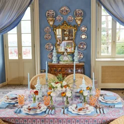 Clearance Mrs. Alice Blue Rattan Cutlery (5 Piece)