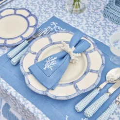 Mrs. Alice Blue Rattan Cutlery (5 Piece)