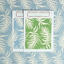 Discount Mrs. Alice Blue Trailing Ferns Fabric